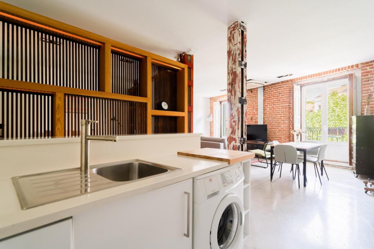 Apartamento Reformado Estilo Industrial Plaza De Tirso De Molina Alquiler Temporal Madrid Exteriör bild